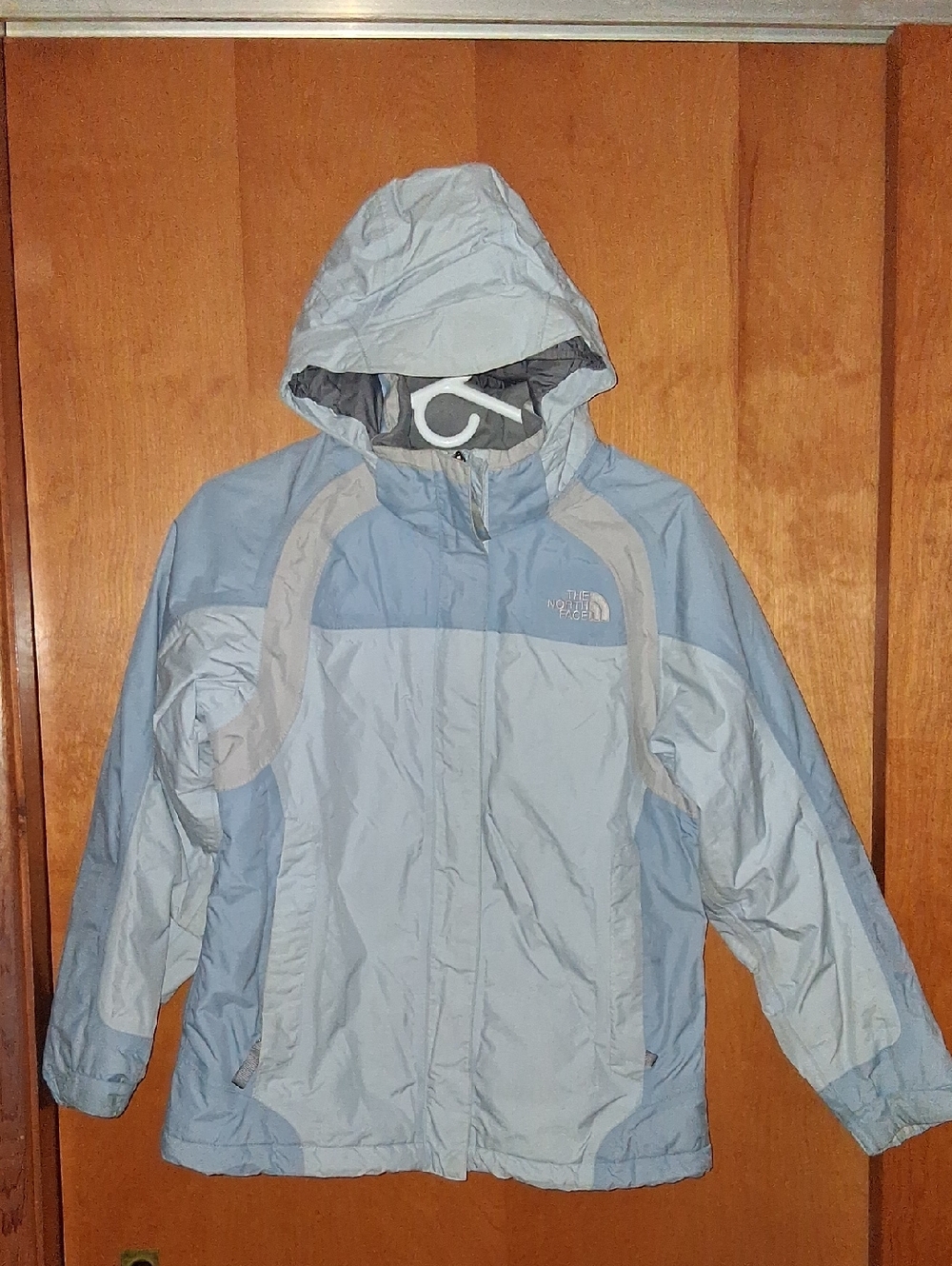 The North Face HyVent Hooded Shell Jacket Girl's Sz. Large